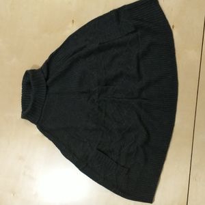 Dark gray cape